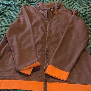 Women’s Brown and Orange Jacket
